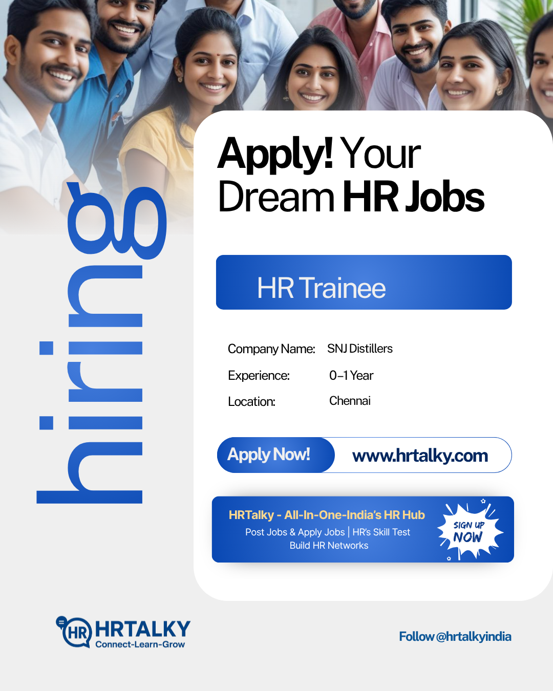 HR Recruiter Job in Chennai | Jobsmill Business Solutions Pvt Ltd | Apply on HRTalky.com